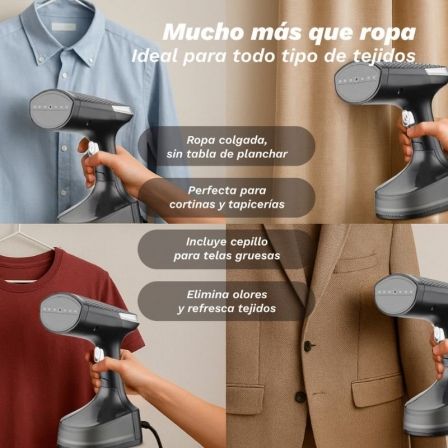 Grunkel Plancha Vertical PV-1600GSO 1600W Depósito 310ml